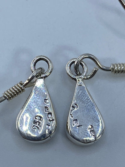 Aretes de Plata Ópalo de Fuego Multicolor — Taxco 950 — foto 5