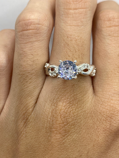 Anillo de Plata Solitario con Circonia Blanca — Taxco 925 — foto 6