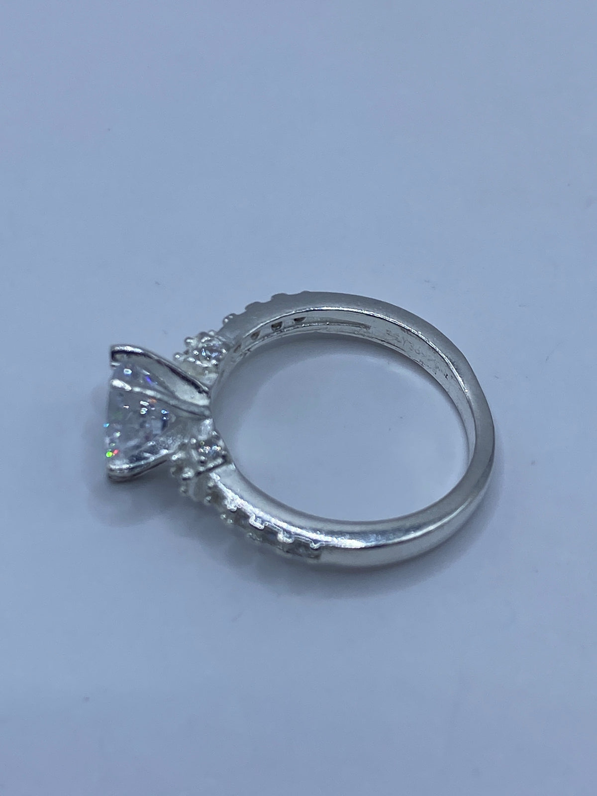 Anillo de Plata Solitario con Circonia — Taxco 925 — foto 5