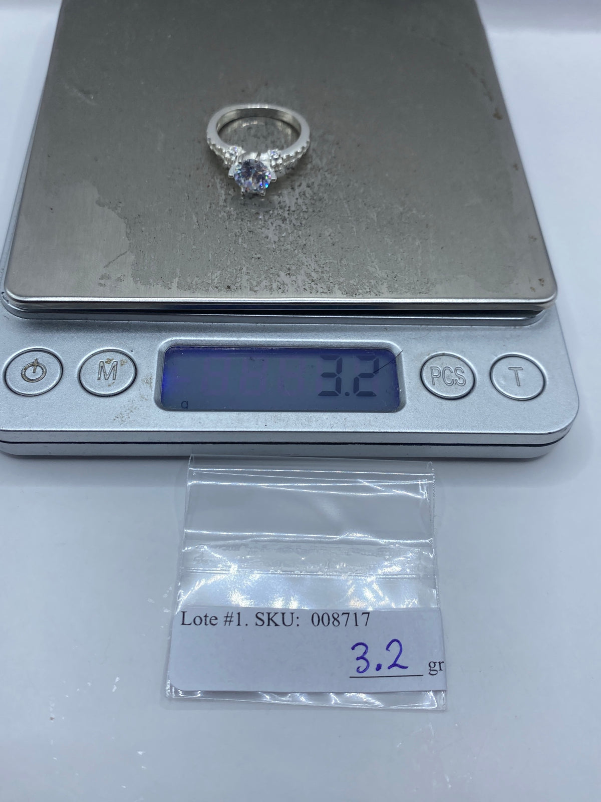 Anillo de Plata Solitario con Circonia — Taxco 925 — foto 7