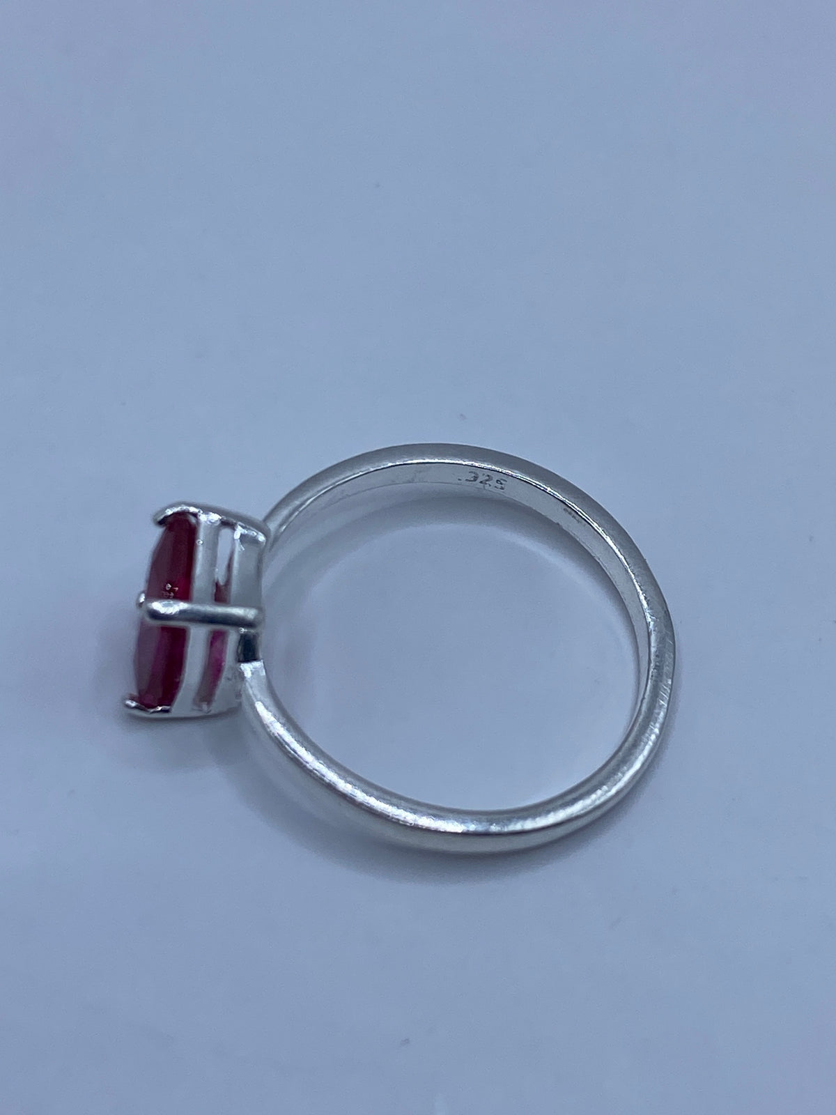 Anillo de Plata Circonia Rosa — Taxco 925 — foto 5