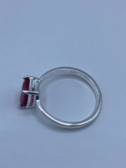 Anillo de Plata Circonia Rosa — Taxco 925 — foto 5