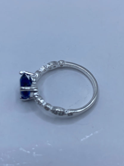 Anillo de Plata Circonia Azul y Micro-Circonia — Taxco 925 — foto 5