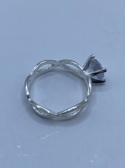 Anillo Solitario de Plata con Circonia — Taxco 925 — foto 5