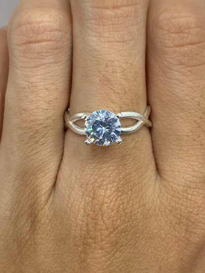 Anillo Solitario de Plata con Circonia — Taxco 925 — foto 6