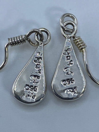 Aretes de Plata 950 con Ópalo de Fuego Rosa — Taxco — foto 5