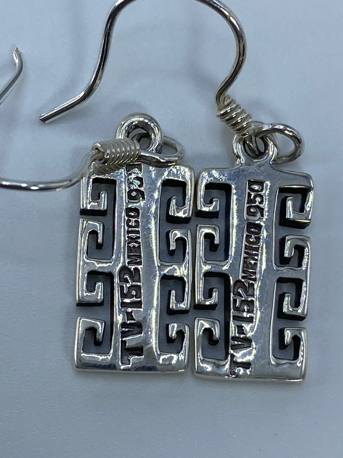 Aretes de Plata con Ópalo de Fuego Verde — Taxco 950 — foto 5