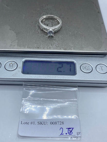 Anillo de Plata Solitario con Circonia — Taxco 925 — foto 7