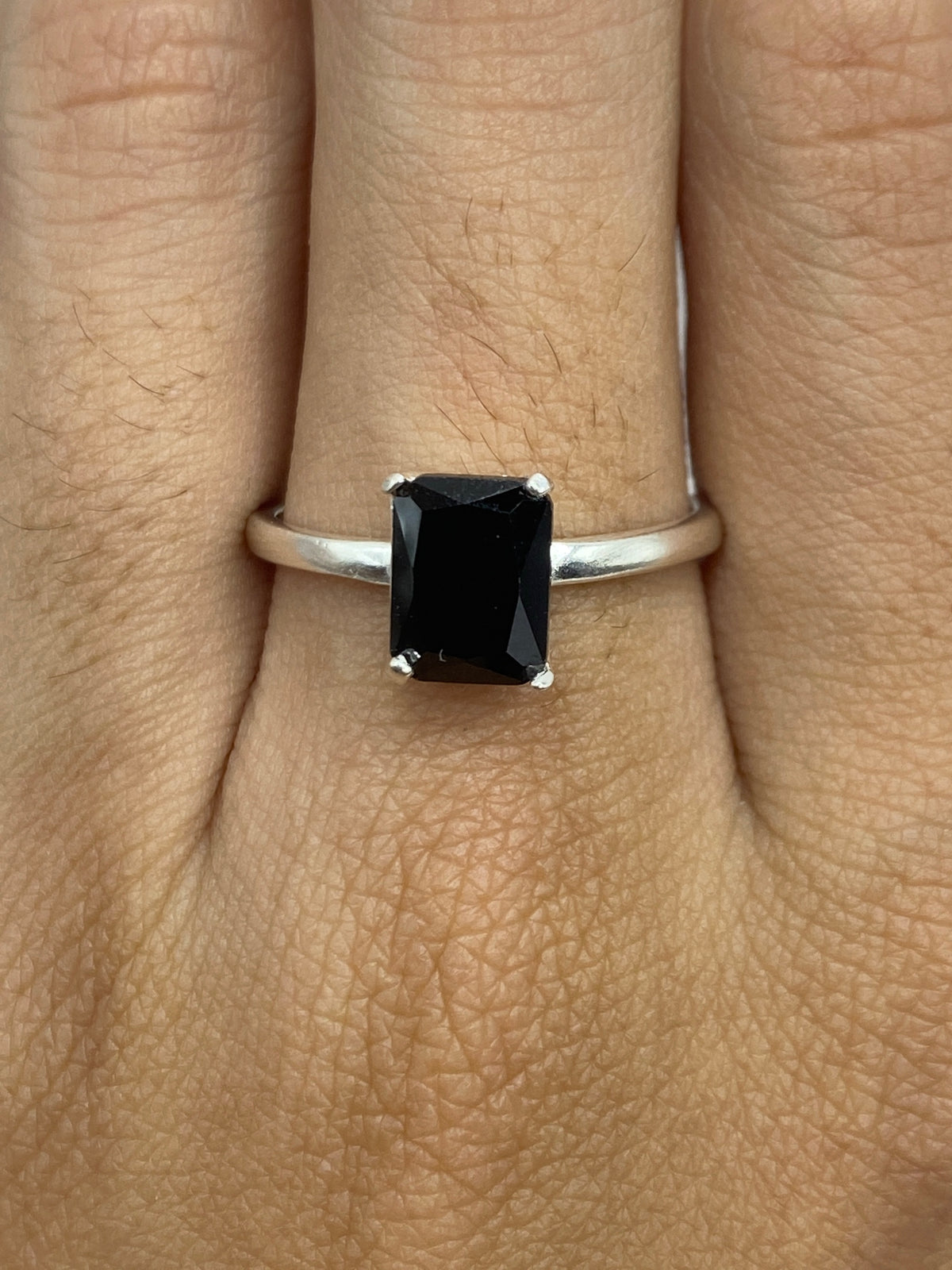 Anillo de Plata Ónix Negro — Taxco 925 — foto 6