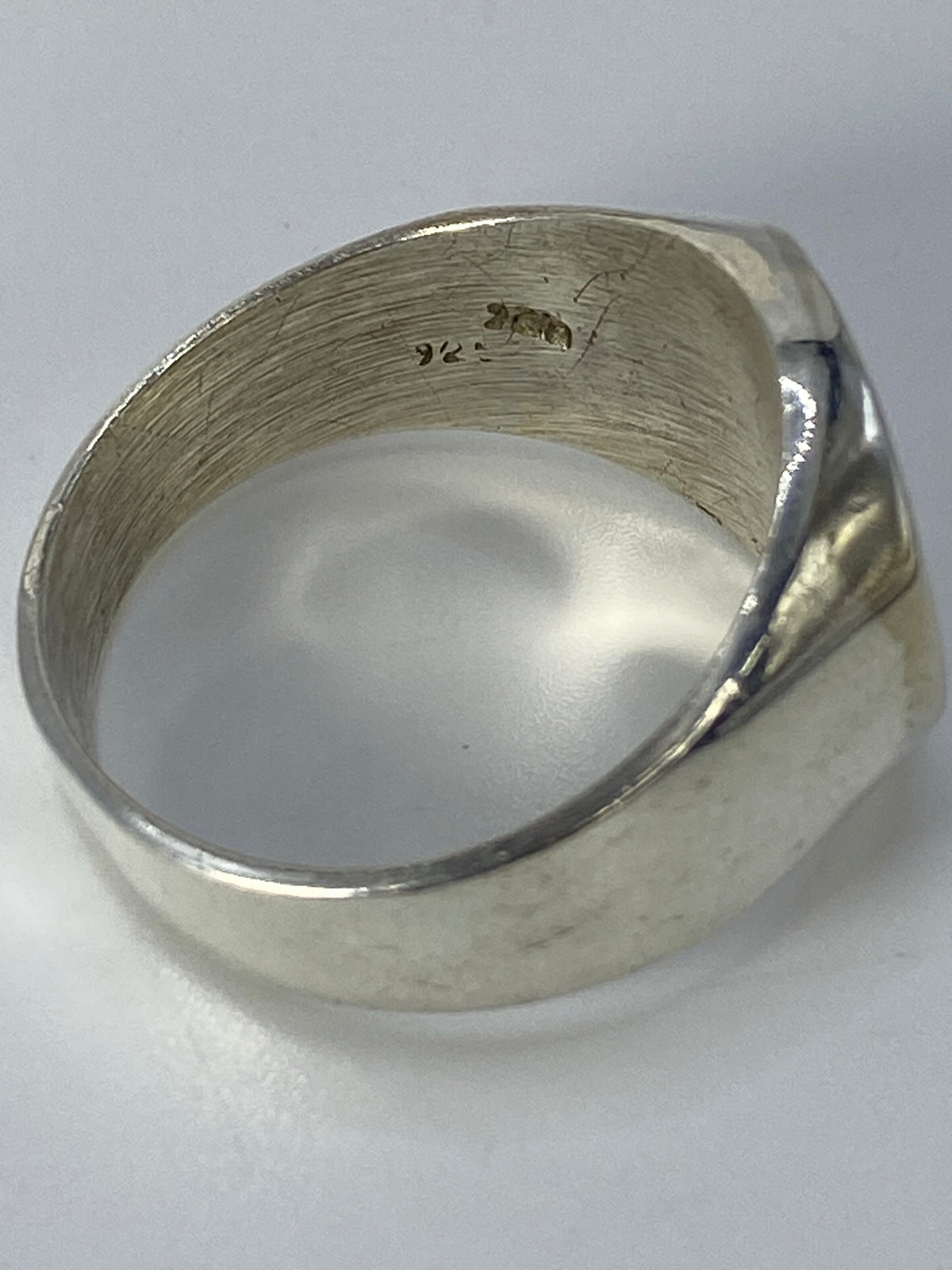 Anillo Plata Calendario Azteca Repujado — Taxco 925 — foto 5