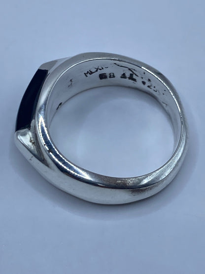 Anillo de Plata 925 con Ónix Negro — Taxco — foto 5