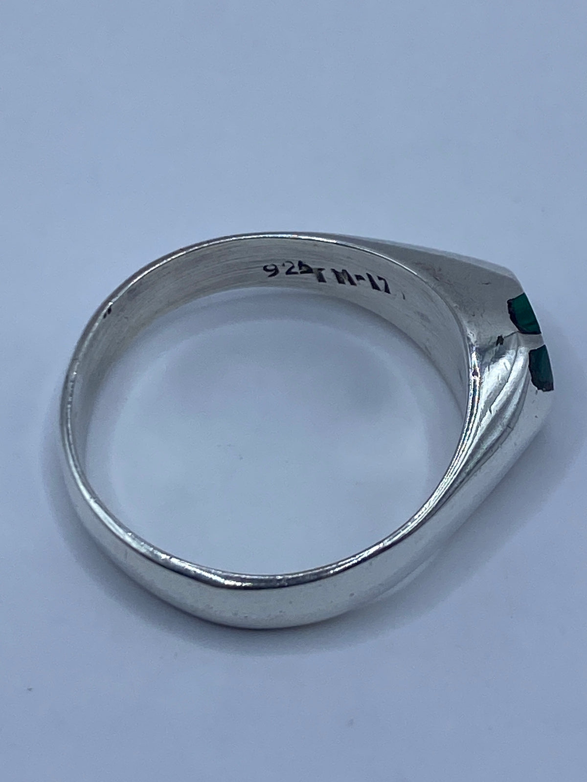 Anillo de Plata Malaquita Verde — Taxco 925 — foto 5