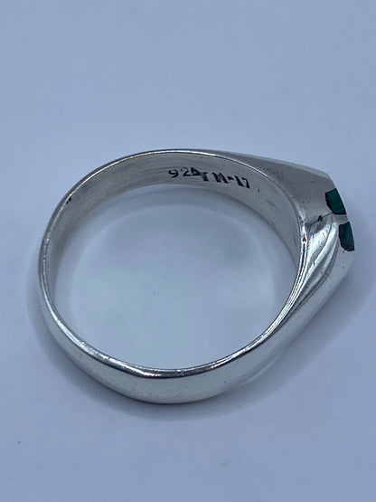 Anillo de Plata Malaquita Verde — Taxco 925 — foto 5