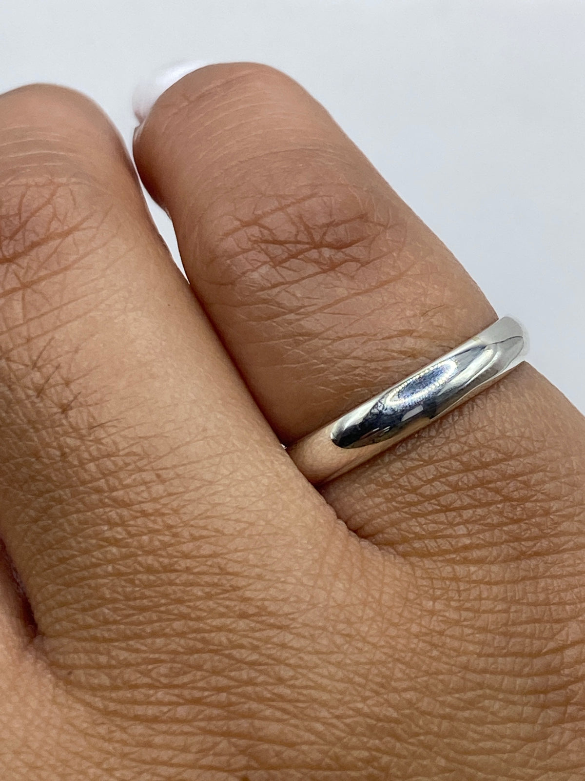 Anillo de Plata Liso — Taxco 925 Minimalista — foto 6