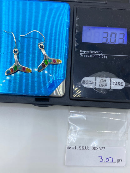 Aretes de Plata Ópalo de Fuego — Taxco 950 — foto 6