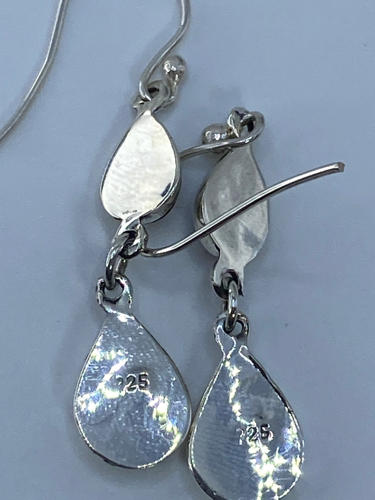 Aretes Ópalo de Fuego Multicolor Plata 925 — Taxco — foto 5