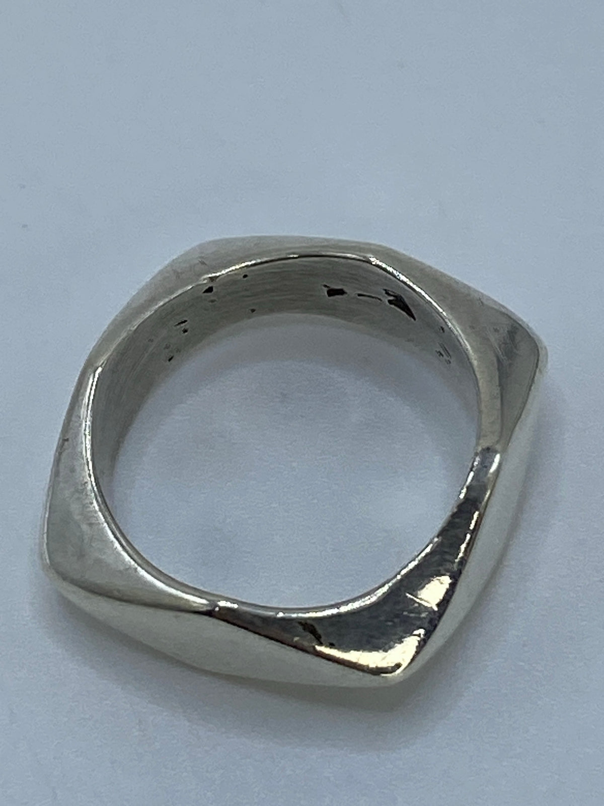 Anillo de Plata Repujado Minimalista — Taxco 925 — foto 5