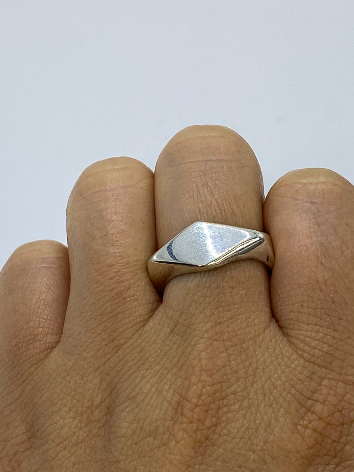 Anillo de Plata Repujado Minimalista — Taxco 925 — foto 6
