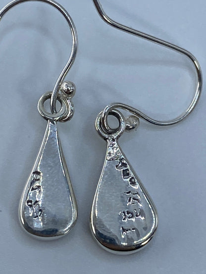 Aretes de Plata con Ópalo de Fuego Rosa — Taxco 950 — foto 5
