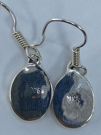 Aretes de Plata con Ópalo de Fuego Multicolor — Taxco 925 — foto 5