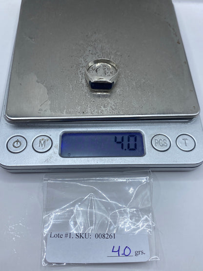 Anillo de Plata con Lapislázuli Azul — Taxco 925 — foto 7