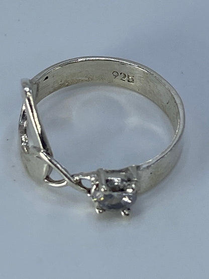 Anillo Corazón de Plata 925 con Circonia — Taxco — foto 5