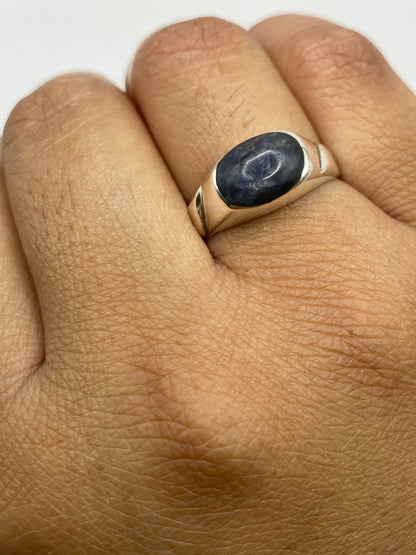 Anillo de Plata con Lapislázuli Azul — Taxco 925 — foto 6