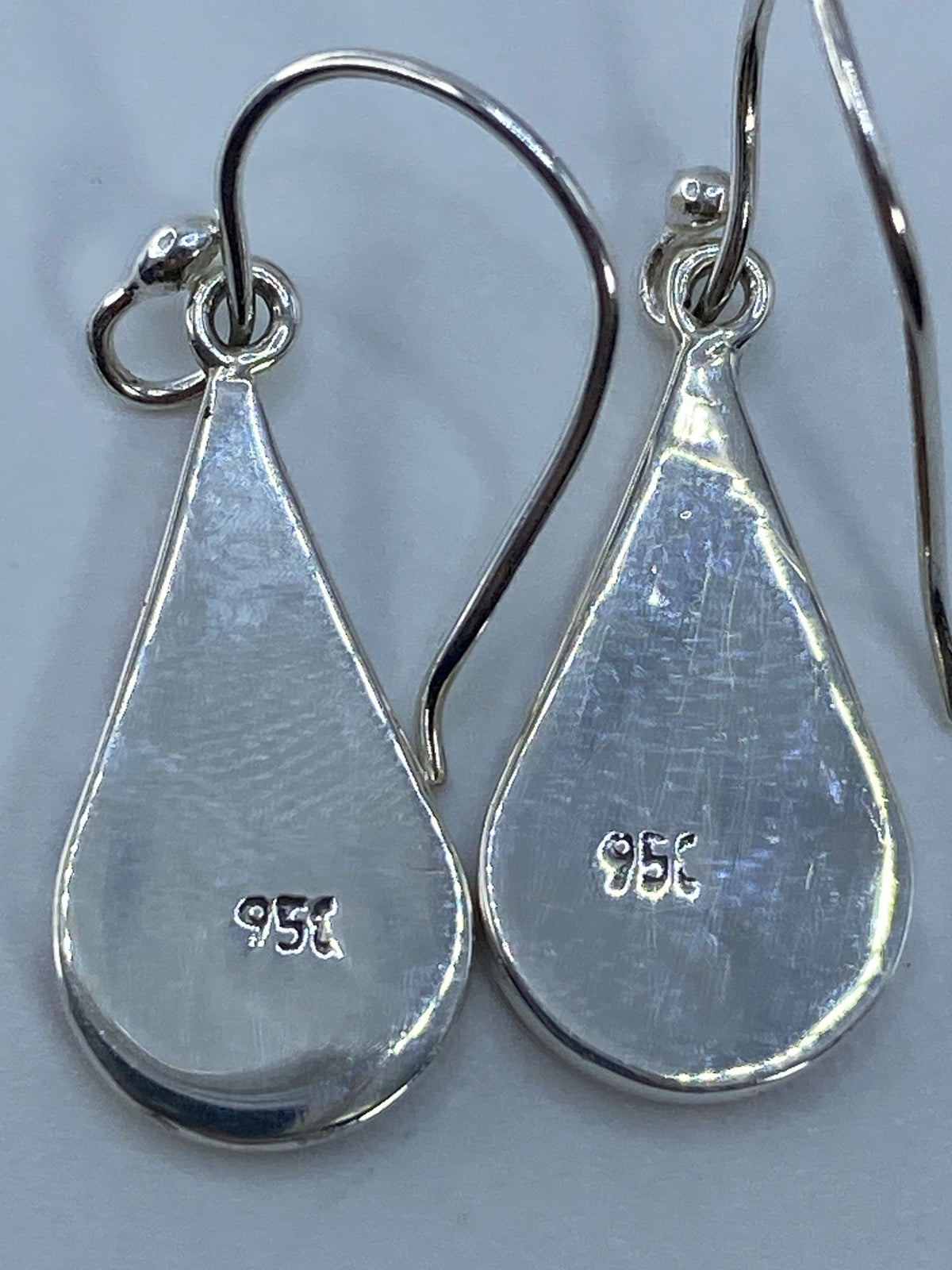 Aretes de Plata con Ópalo de Fuego Rosa — Taxco 950 — foto 5