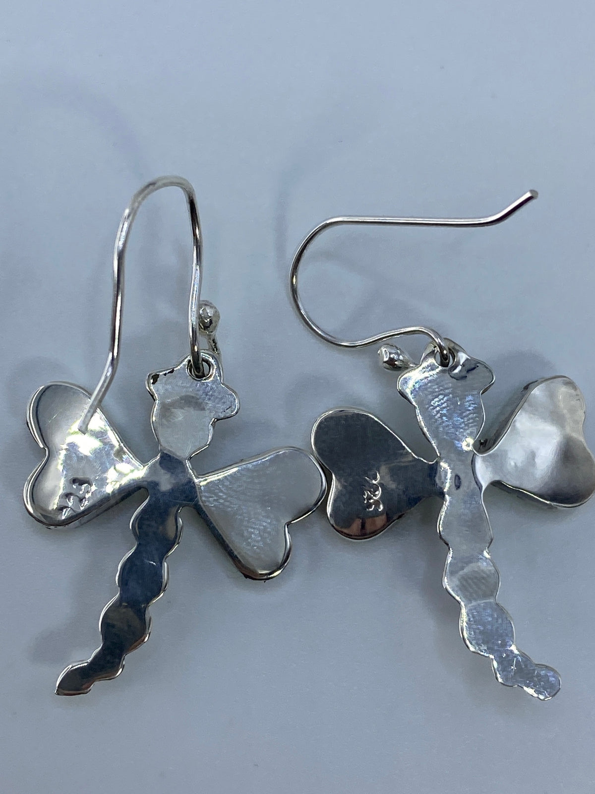 Aretes de Plata con Ópalo de Fuego Verde — Taxco 925 — foto 5