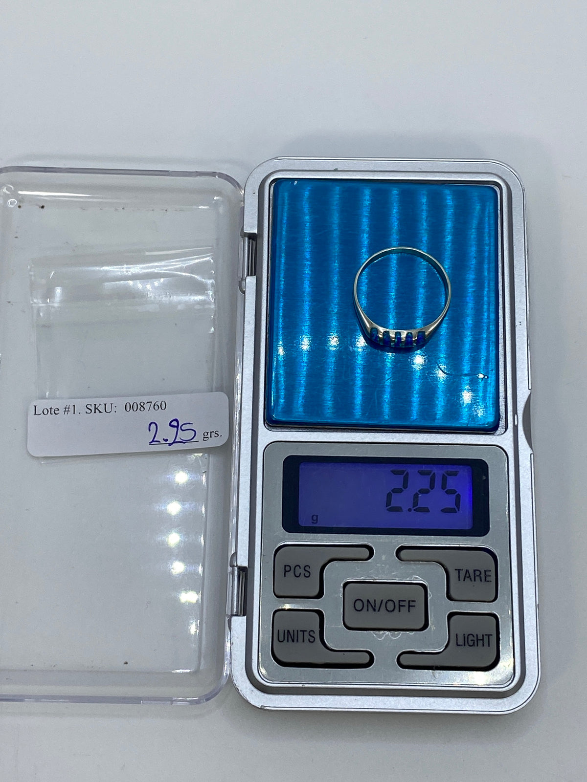Anillo de Plata con Ópalo de Fuego Engastado — Taxco 925 — foto 7