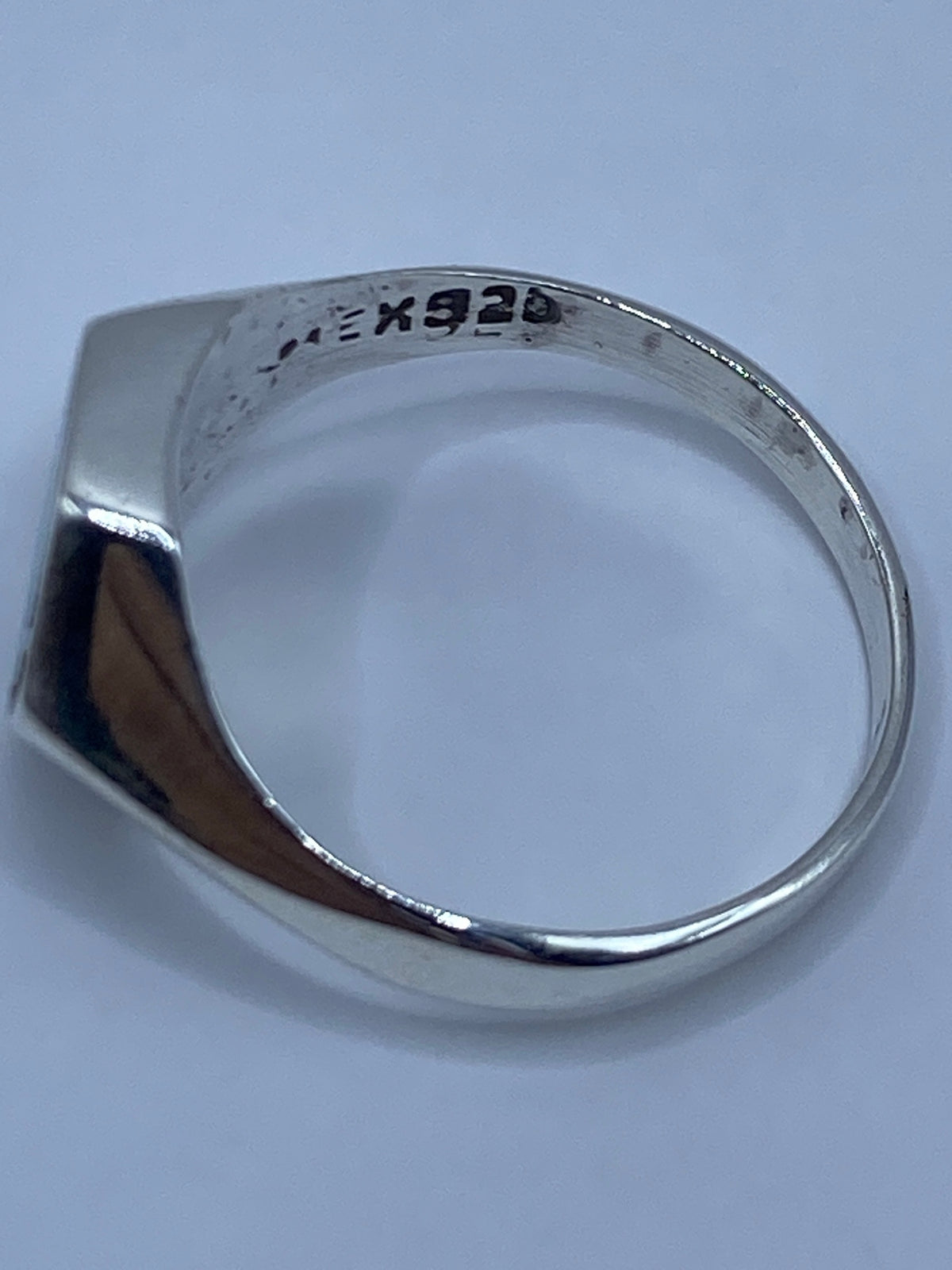 Anillo de Turquesa Azul Cielo en Plata 925 — Taxco — foto 5