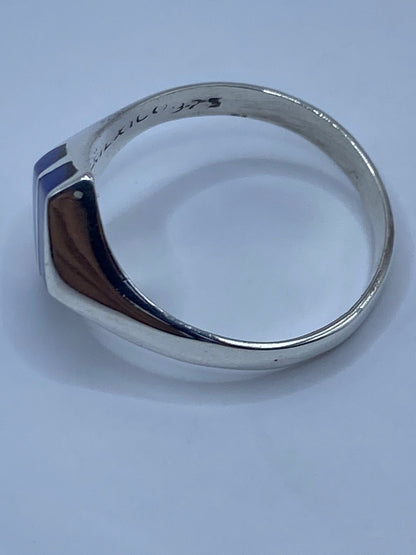 Anillo de Plata con Lapislázuli Azul — Taxco 925 — foto 5