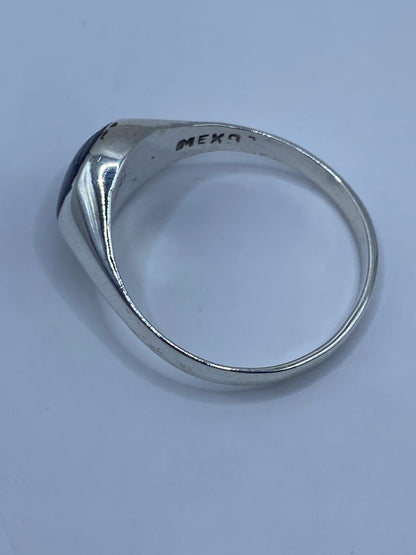Anillo de Plata Lapislázuli Azul — Taxco 925 — foto 5