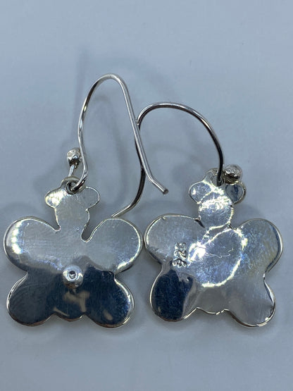 Aretes de Plata con Ópalo de Fuego — Taxco 925 — foto 5