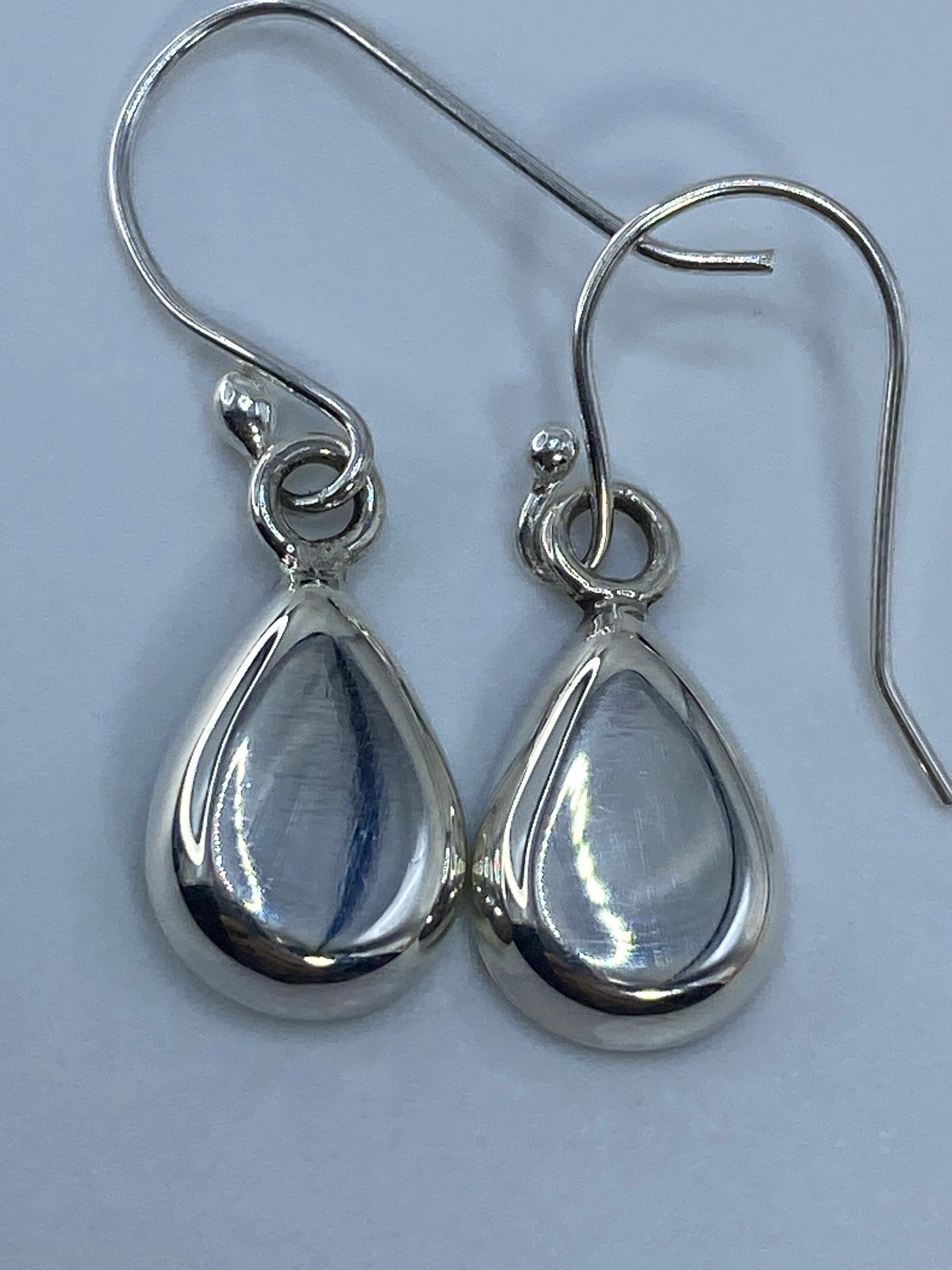 Aretes de Plata con Opalo de Fuego Verde — Taxco 925 — foto 5