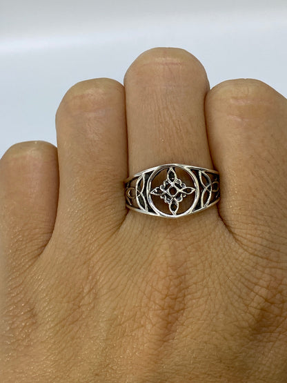 Anillo Nudo de Bruja Calado Plata 925 — Taxco — foto 6