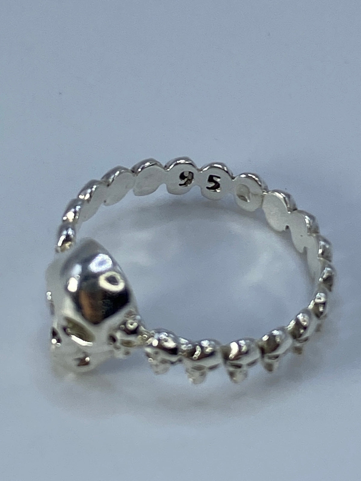Anillo Calavera de Plata 950 — Taxco — foto 5