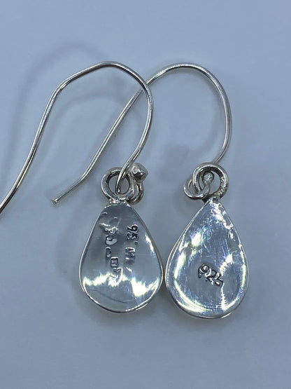 Aretes de Plata Ópalo de Fuego Verde — Taxco 925 — foto 5