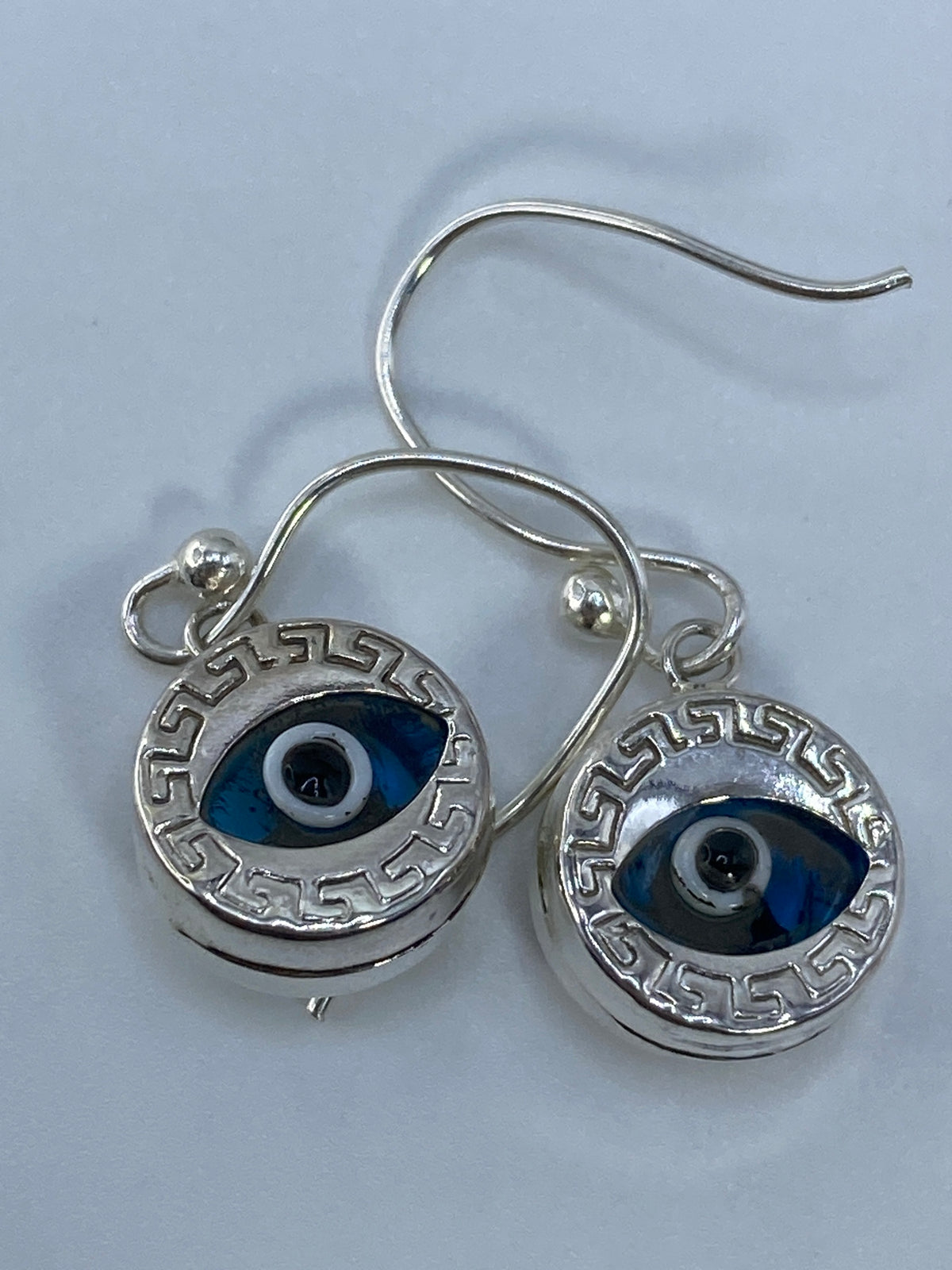 Aretes de Plata Ojo de Protección — Taxco 925 — foto 5