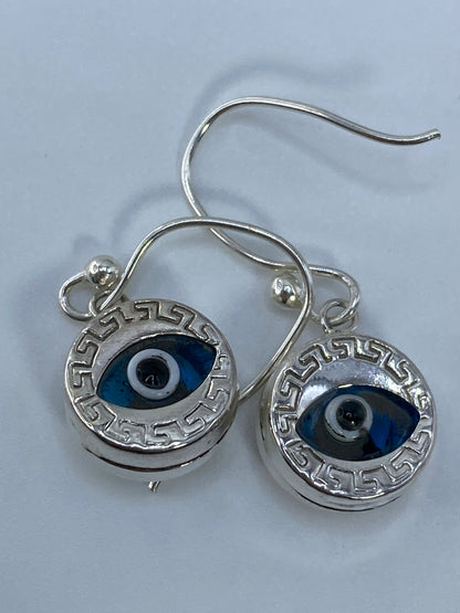 Aretes de Plata Ojo de Protección — Taxco 925 — foto 5