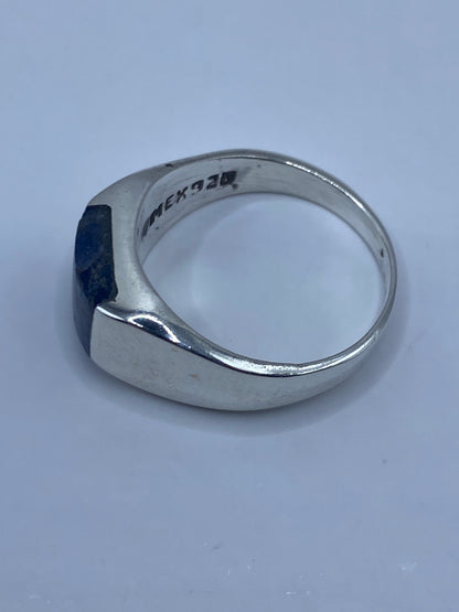 Anillo de Plata con Lapislázuli Azul — Taxco 925 — foto 5