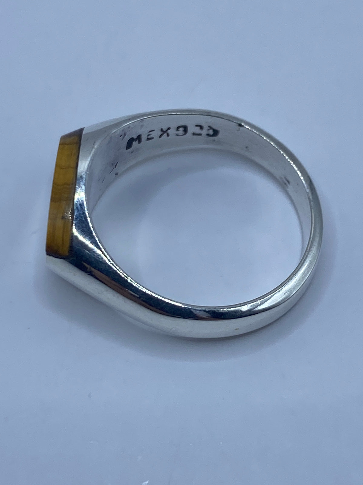 Anillo de Plata Ojo de Tigre — Taxco 925 — foto 5