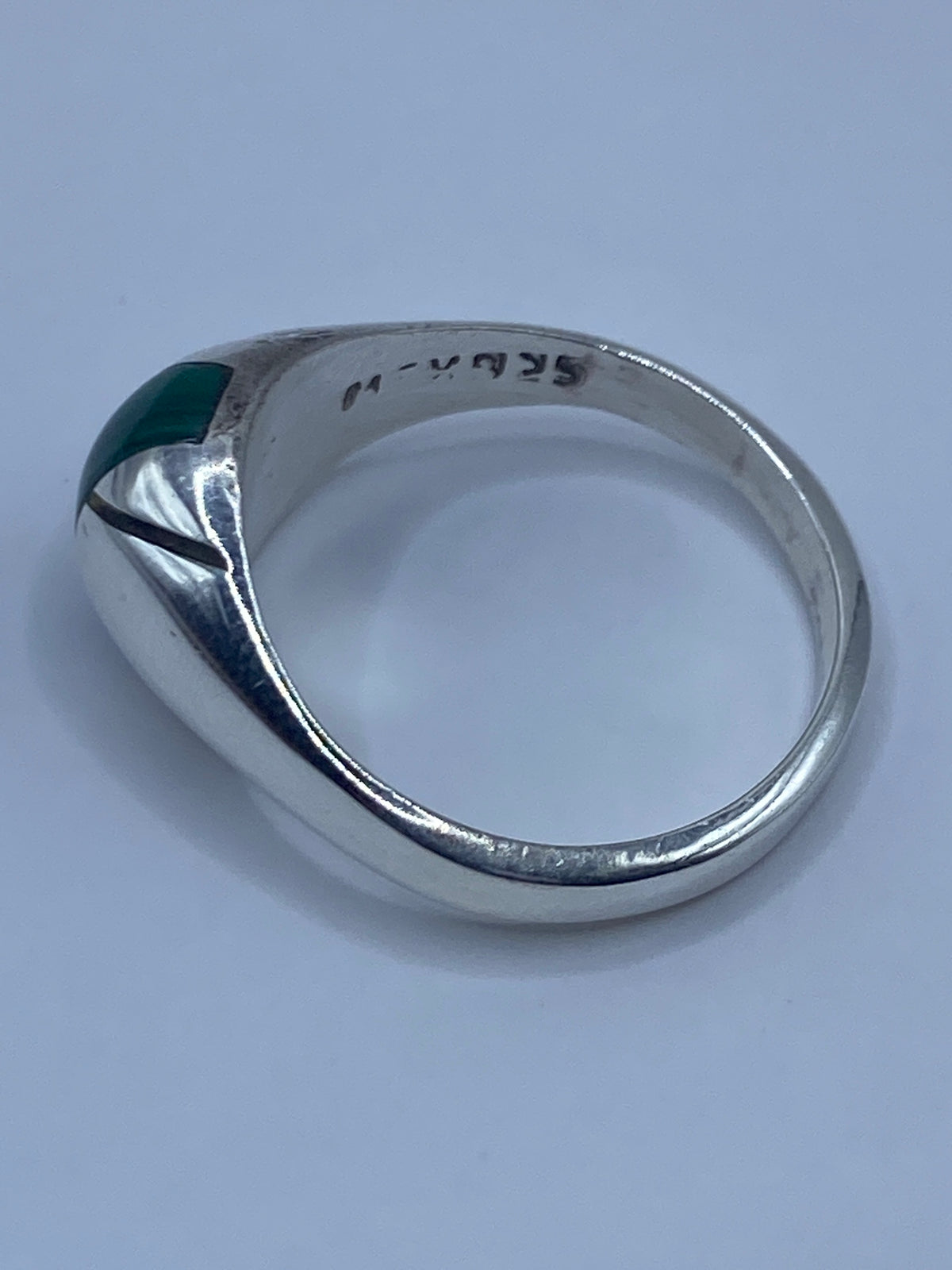 Anillo de Plata con Malaquita Verde — Taxco 925 — foto 5