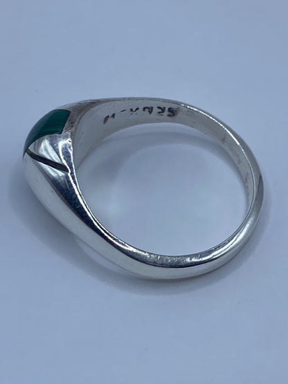 Anillo de Plata con Malaquita Verde — Taxco 925 — foto 5