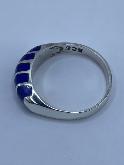 Anillo Lapislázuli Azul Plata 925 — Taxco — foto 5