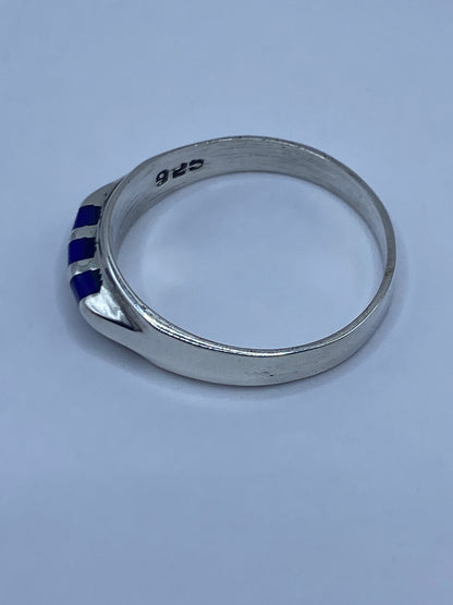 Anillo de Plata con Lapislázuli Azul — Taxco 925 — foto 5