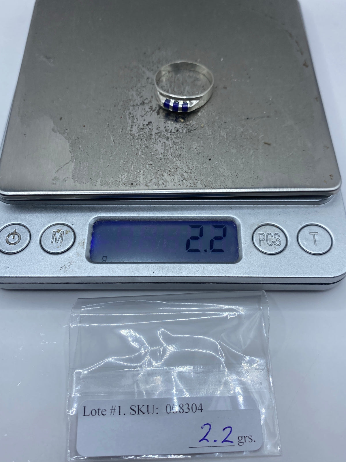 Anillo de Plata con Lapislázuli Azul — Taxco 925 — foto 7