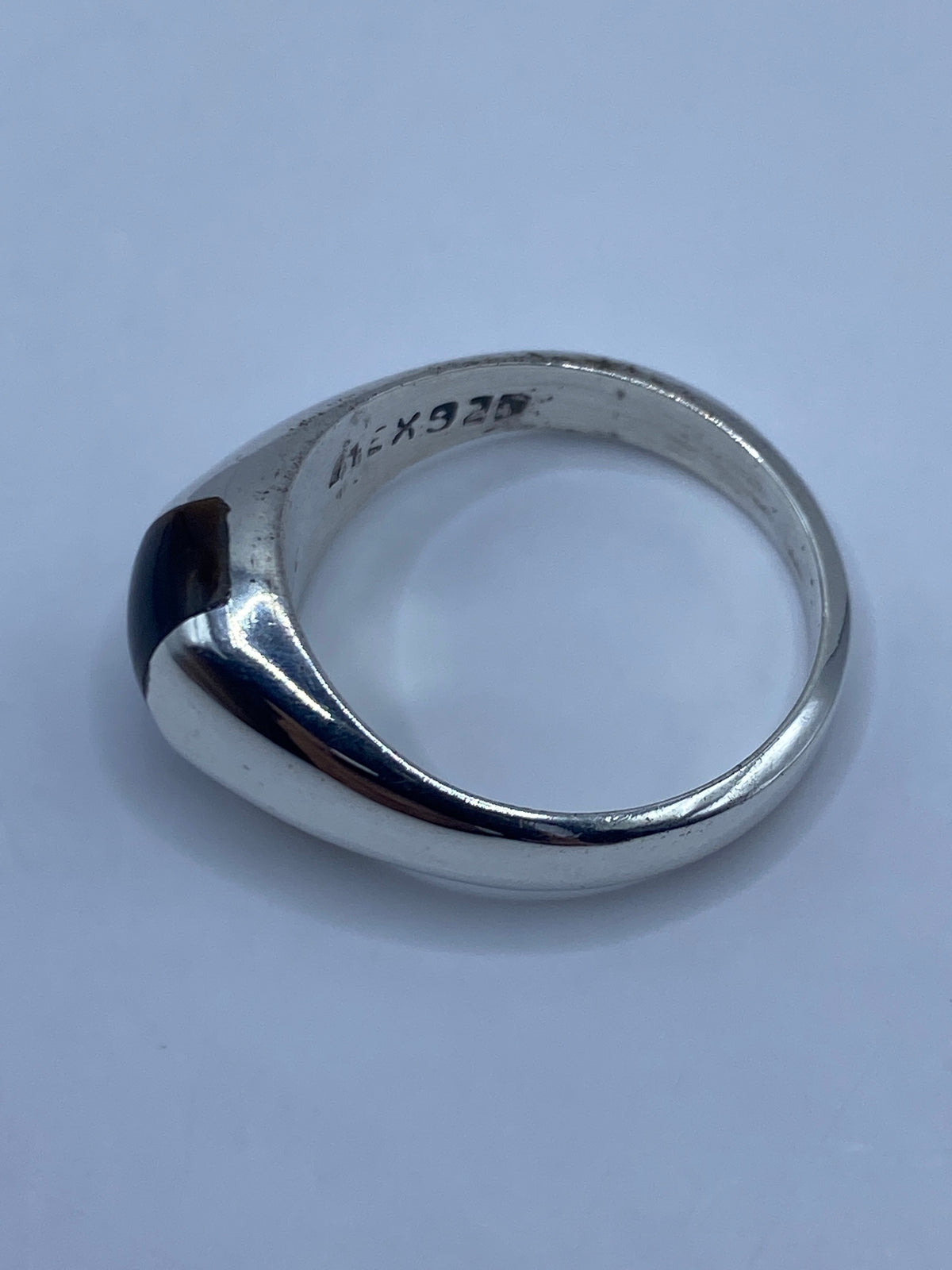 Anillo de Plata Ojo de Tigre Café — Taxco 925 — foto 5