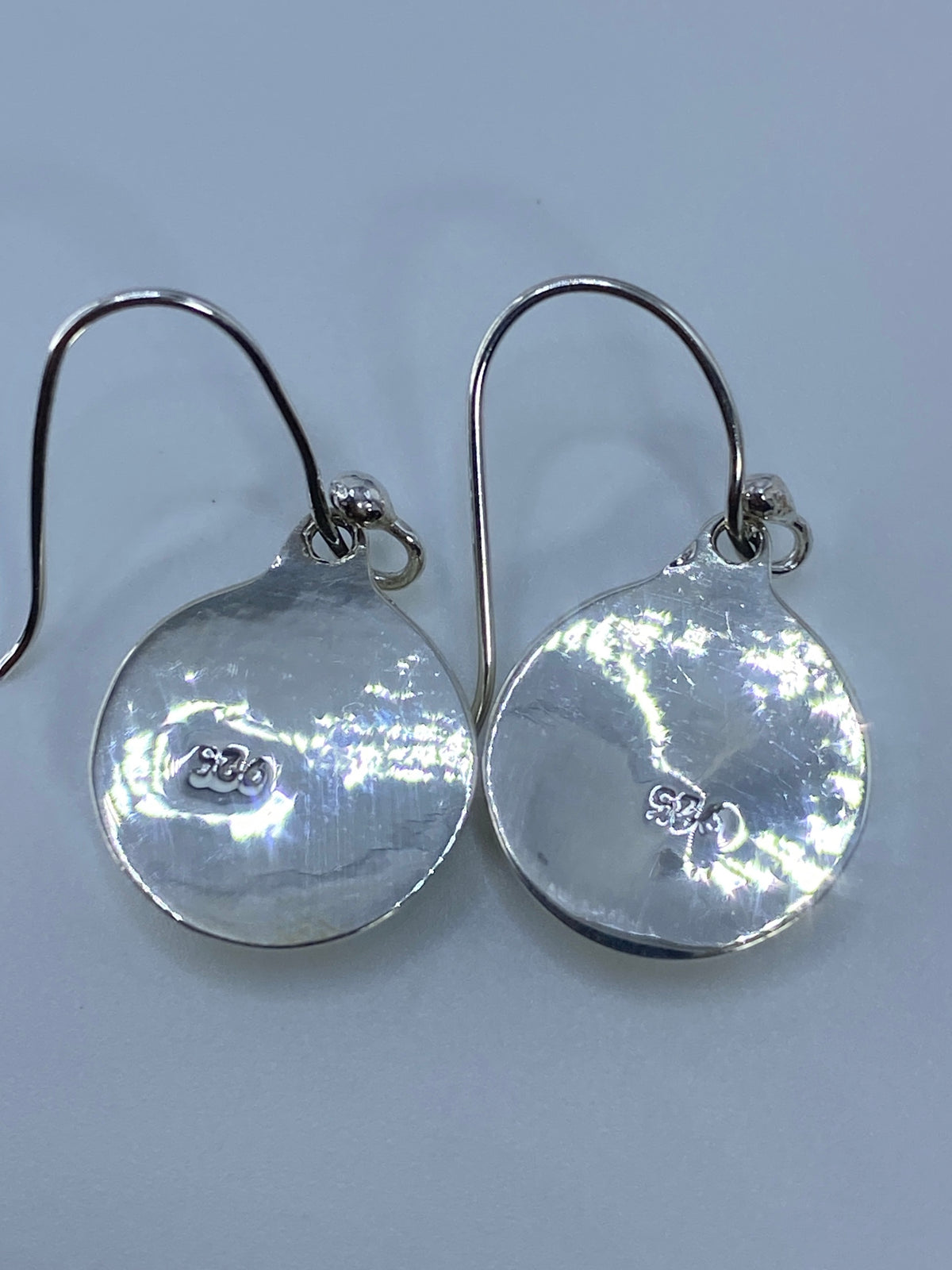 Aretes de Plata con Ópalo de Fuego — Taxco 925 — foto 5