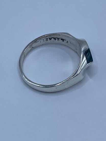 Anillo de Plata con Malaquita Verde — Taxco 925 — foto 5